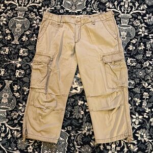 Tan Vintage Ralph Lauren Cargo Capris